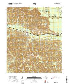 Toomsboro 2020 topographic map thumbnail