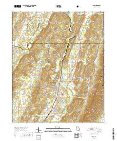 Trion 2020 topographic map thumbnail