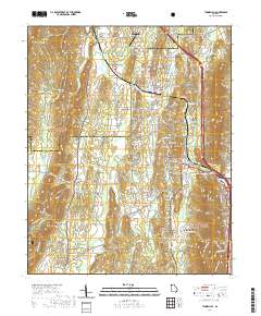 Tunnel Hill 2020 topographic map thumbnail