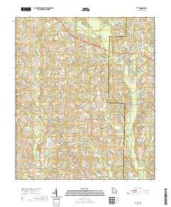 Ty Ty 2020 topographic map thumbnail
