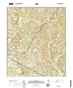 East Dublin 2020 topographic map thumbnail