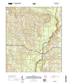 Ellenton 2020 topographic map thumbnail