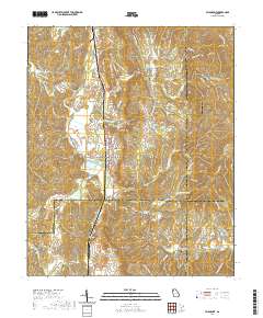 Fairmount 2020 topographic map thumbnail