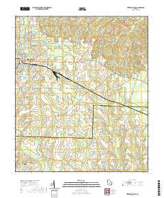 Fitzgerald East 2020 topographic map thumbnail