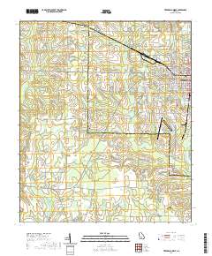 Fitzgerald West 2020 topographic map thumbnail