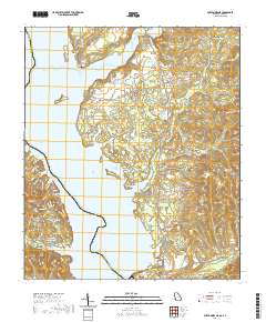 Fort Gaines NE 2020 topographic map thumbnail