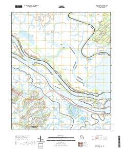 Fort Pulaski 2020 topographic map thumbnail