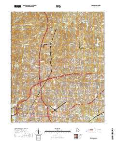 Fortson 2020 topographic map thumbnail