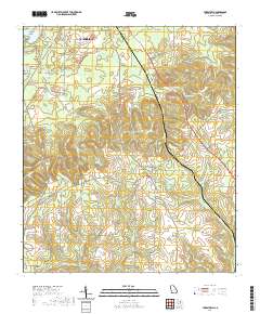 Fowlstown 2020 topographic map thumbnail