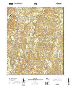 Franklin 2020 topographic map thumbnail