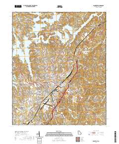 Gainesville 2020 topographic map thumbnail