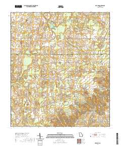 Gee Pond 2020 topographic map thumbnail