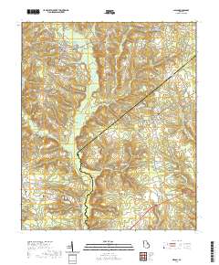 Gibson 2020 topographic map thumbnail