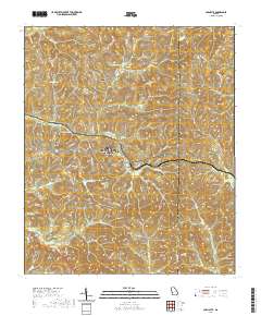 Glen Alta 2020 topographic map thumbnail