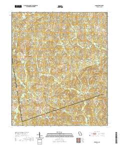 Glenn 2020 topographic map thumbnail