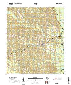 Glenwood 2020 topographic map thumbnail