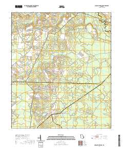 Glissons Millpond 2020 topographic map thumbnail