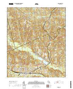 Gordon 2020 topographic map thumbnail