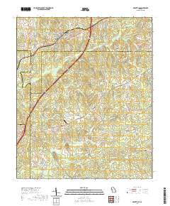 Grantville 2020 topographic map thumbnail