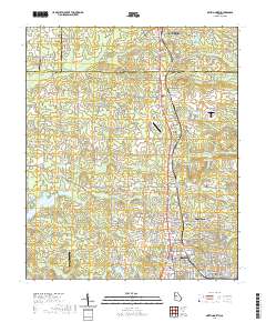 Griffin North 2020 topographic map thumbnail
