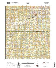Griffin South 2020 topographic map thumbnail