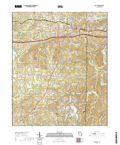 Villa Rica 2020 topographic map thumbnail