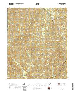Warthen NW 2020 topographic map thumbnail