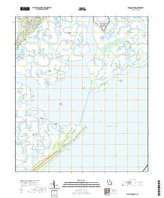 Wassaw Sound 2020 topographic map thumbnail