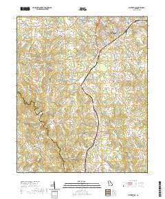 Watkinsville 2020 topographic map thumbnail