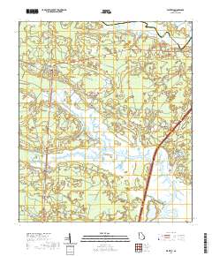 Waverly 2020 topographic map thumbnail