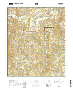 Wax 2020 topographic map thumbnail