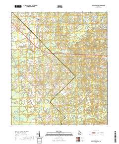 West of Eastman 2020 topographic map thumbnail