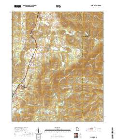 White East 2020 topographic map thumbnail