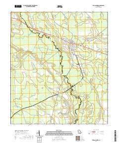 Willacoochee 2020 topographic map thumbnail