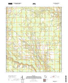 Wilsonville 2020 topographic map thumbnail