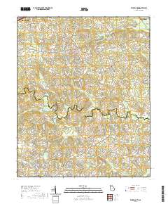 Winder North 2020 topographic map thumbnail