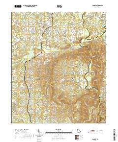 Woodbury 2020 topographic map thumbnail