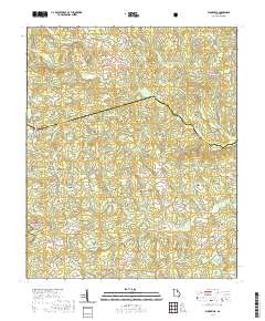 Woodville 2020 topographic map thumbnail