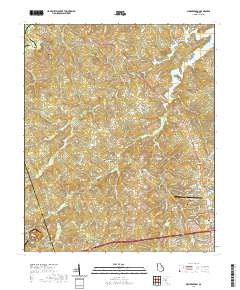 Wrightsboro 2020 topographic map thumbnail