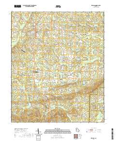 Zebulon 2020 topographic map thumbnail