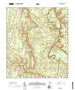 Burnt Fort 2020 topographic map thumbnail
