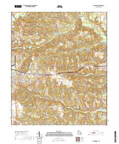 Butler East 2020 topographic map thumbnail