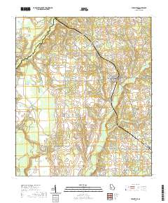 Byromville 2020 topographic map thumbnail