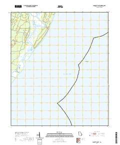 Cabretta Inlet 2020 topographic map thumbnail