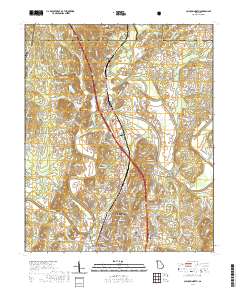 Calhoun North 2020 topographic map thumbnail