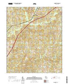 Cannonville 2020 topographic map thumbnail