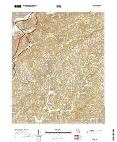 Canton 2020 topographic map thumbnail