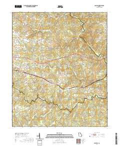 Carlton 2020 topographic map thumbnail