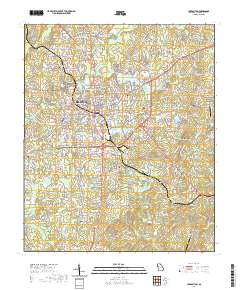 Carrollton 2020 topographic map thumbnail