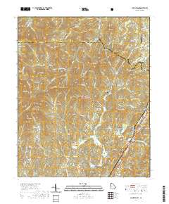 Cashes Valley 2020 topographic map thumbnail